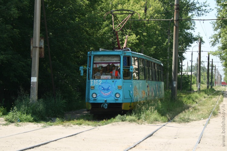 Трамвай в Ангарске