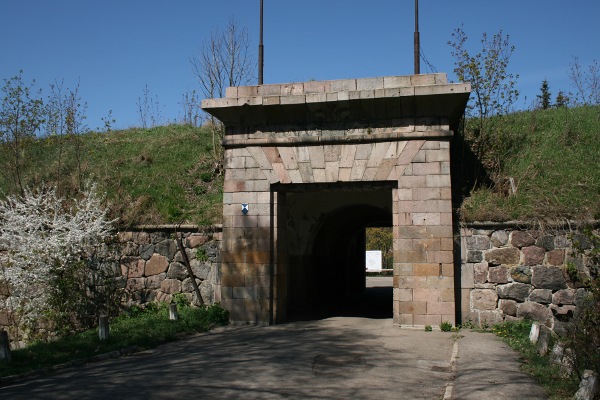 Вход в Динабургскую крепость