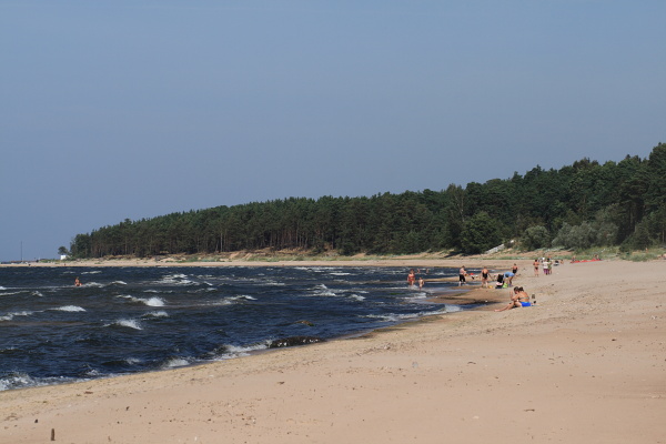 Пляж Саулкрасты